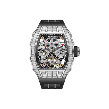 HaofaTourbillon 1983 Automatic Mechanical Movement Watch Men's Watches Cut Out Dial