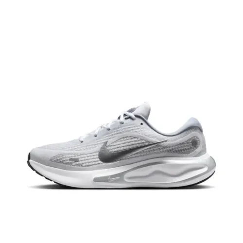Nike Journey Run 'White Black Ashen Slate Metallic Silver'