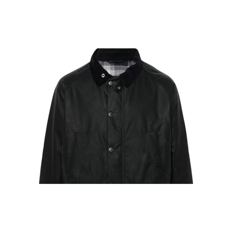 BARBOUR Crinkled Finish Shirt Jacket-4