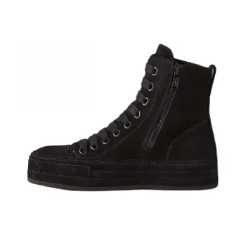 Ann Demeulemeester High-Top Skateboard Shoes Men's Black