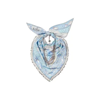 EMILIO PUCCI Leocorno And Pesci print Scarf