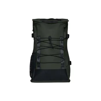 Rains Logo Detailed Foldover Top Backpack