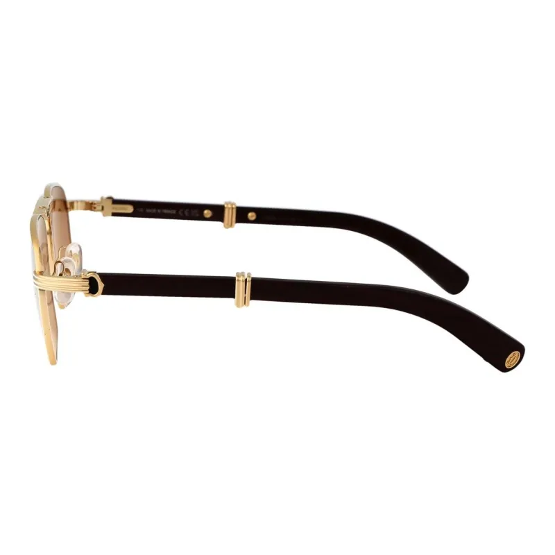 Cartier Eyewear Pilot Frame Sunglasses-2