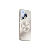 [Titanium Gray]Rotating Magnetic Stand+Soft-Touch Matte+Fully Enclosed Lens
