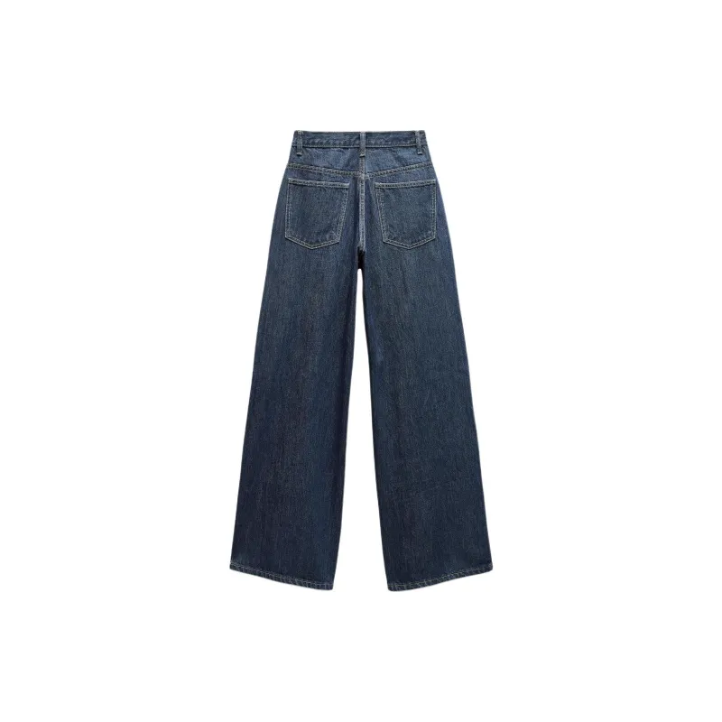 ZARA Trf Jeans Women's Dark Indigo-1