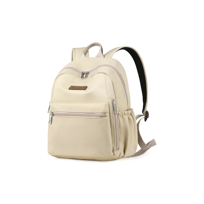 Gerlanx Nylon Fabric Backpack Unisex Milk Coffee/Cocoa/Glacier Blue/Light Cream/Terracotta/Classic Black/Concrete-8