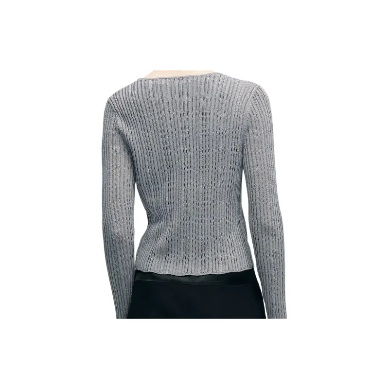 KARL LAGERFELD FW24 Knitwear Women's Gray-6