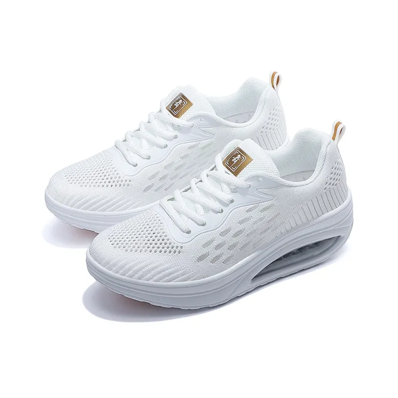 ORD Anti Slip Wear Resistant Breathable Impact Resistant Lightweight Height Increasing Low Top Casual Shoes Women's-3