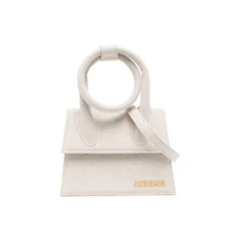 Jacquemus Le Chiquito Noeud Logo Plaque Tote Bag