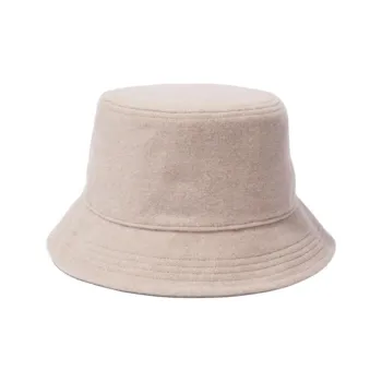Other Stories Wool Polyester Viscose Bucket Hats Women's Beige