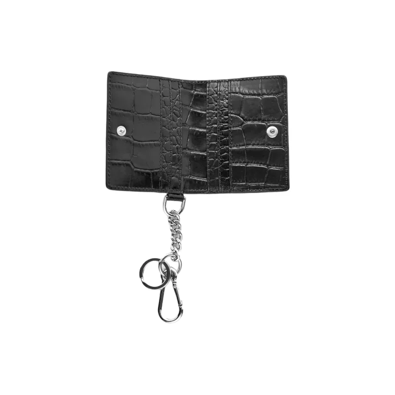 COS Cow Leather Wallet Regular Men's Black-2