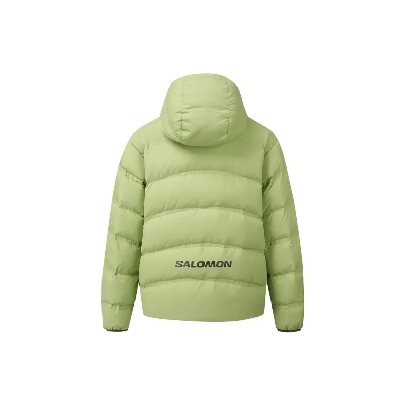 SALOMON UNICROSS FW24 Down Jacket Men's Bright Olive-1
