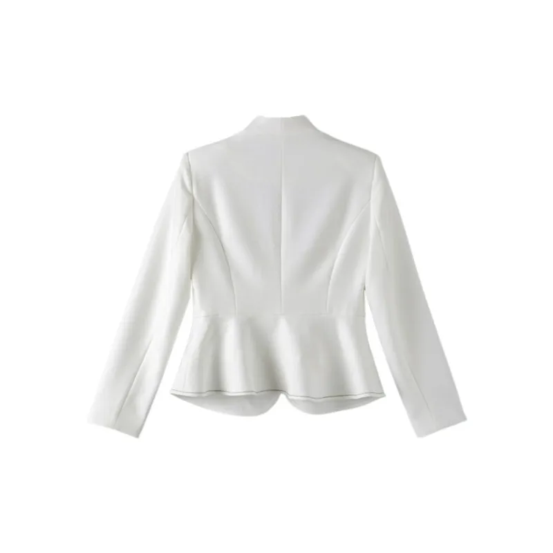 Late White Business Suit Women's-3