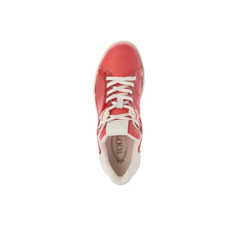 TOD'S Low Top Casual Shoes Women's Red-3