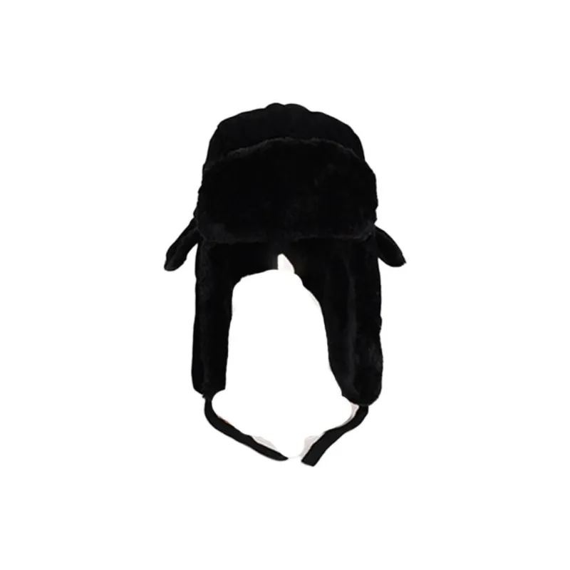 Yamaichi Maru Flocked Cloth Trapper Hats Unisex-1