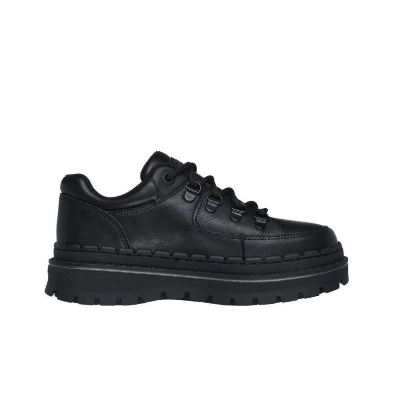 Skechers Work Anti Slip Wear Resistant Low Top Casual Shoes Women's Black-1