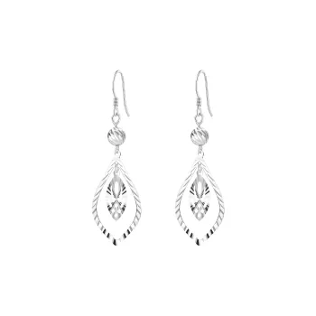 LIANDUO S990 Fine Silver Earrings Women's