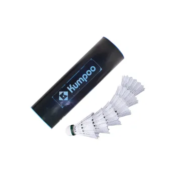 KUMPOO Nylon Shuttlecock 6 Pack Nylon Indoor And Outdoor Training And Competition Shuttlecocks
