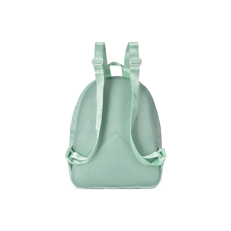 TURN UP Polyester Backpack Unisex Mint Green-2