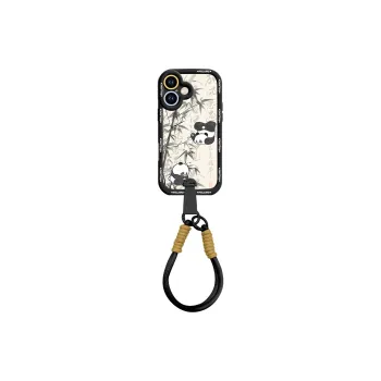 Sen Dog Silicone Material Crossbody With Lanyard Phone Cases Compatible With Apple 16 Pro Max/Pro/Plus/15/14/13