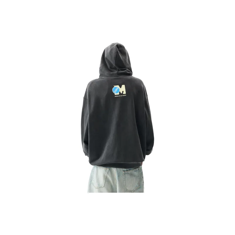 MEDM FW24 Sweatshirt Unisex Washed Gray-0