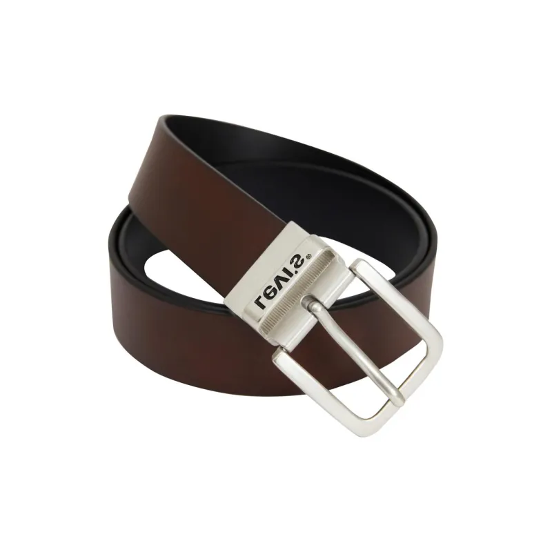Levi’s Cow Leather Leather Belts Men's Brown --1