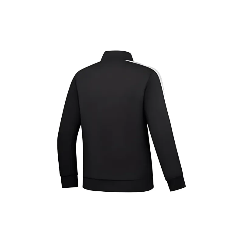 QIAODAN Jackets Coats Men's Black/Lunar Rock-1