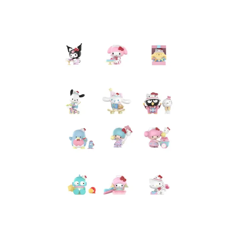 POP MART x Sanrio Hello Kitty 50th Anniversary Collection Blind Box Products Single Mystery Box/Full Box 12 Pcs-0