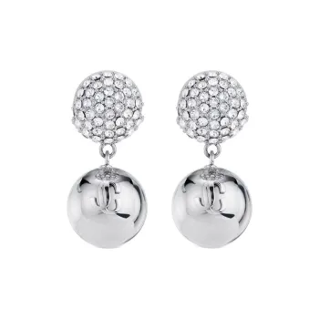 Jimmy Choo Embossed Logo Earrings
