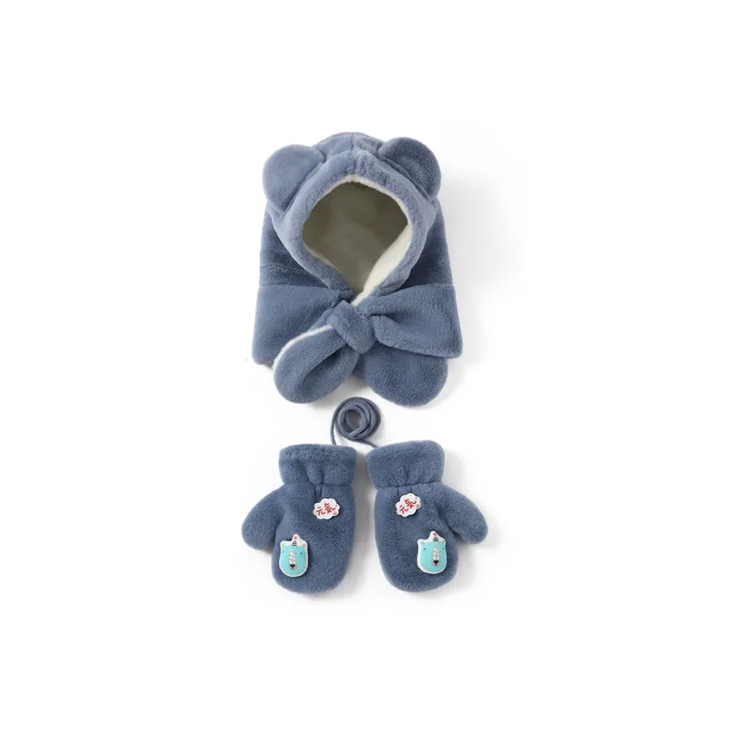 Shizhu Polyester Hoods & Plush Hats Kids'-5