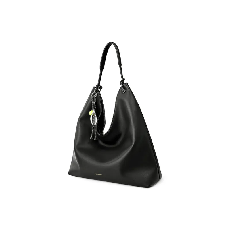 Teenmix Synthetic Leather Tote Bag, Shopping Bag, Crossbody Bag, Shoulder Bag Regular Women's Brown/Caramel/Black-14