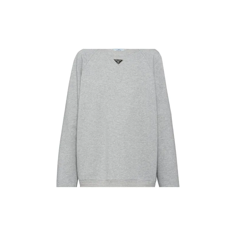 PRADA Triangle logo Sweatshirt-1