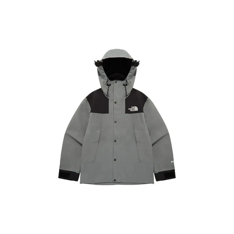 THE NORTH FACE 1990 Collection Windbreaker Jackets Unisex Gray+Shopping Bag-2