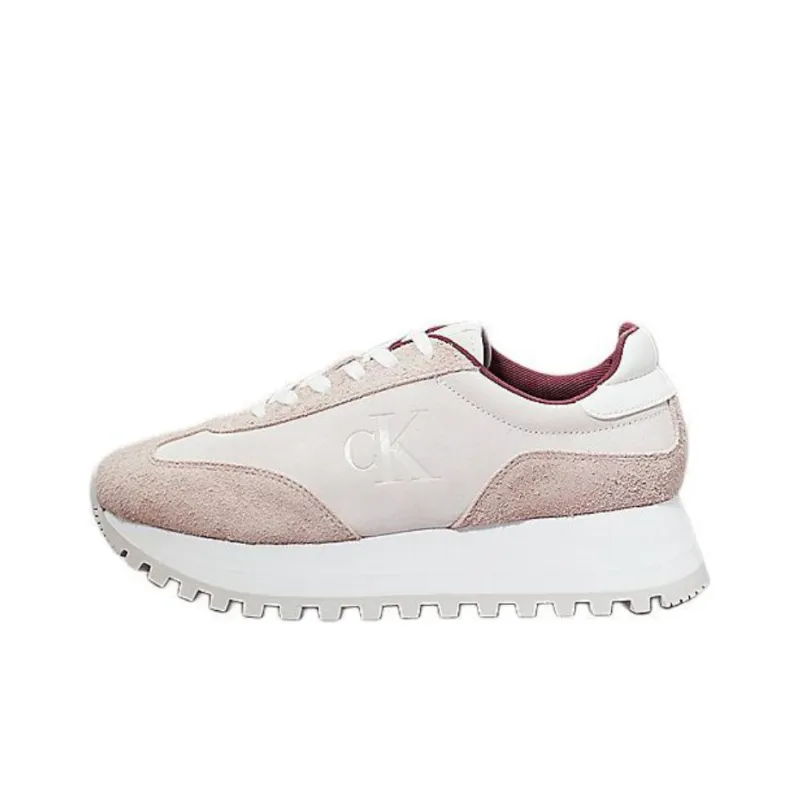 CALVIN KLEIN Low-Top Casual Shoes Women's Light Purple Gray-0