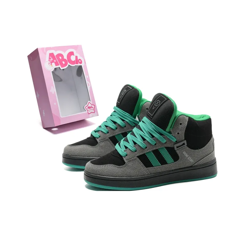 ABCIO Coverage Slip Resistant Water Resistant High Top Skateboard Shoes Unisex-43