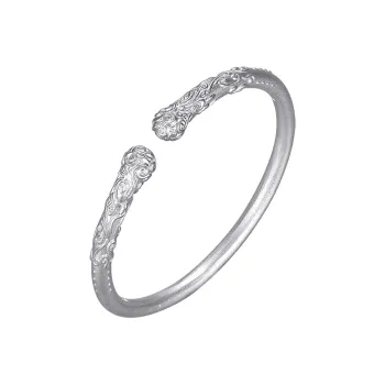 Ascending S999 Fine Silver Sterling Silver Bracelets Unisex