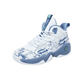 JSWEI Cushioned Slip Resistant Coverage Mid Top Basketball Shoes Women's