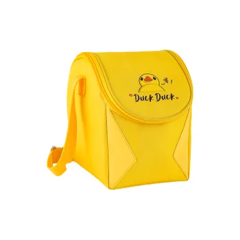 Qifeng Aluminum Foil Water Resistant Student Lunch Box Thickened Storage Bag Yellow/White/Purple