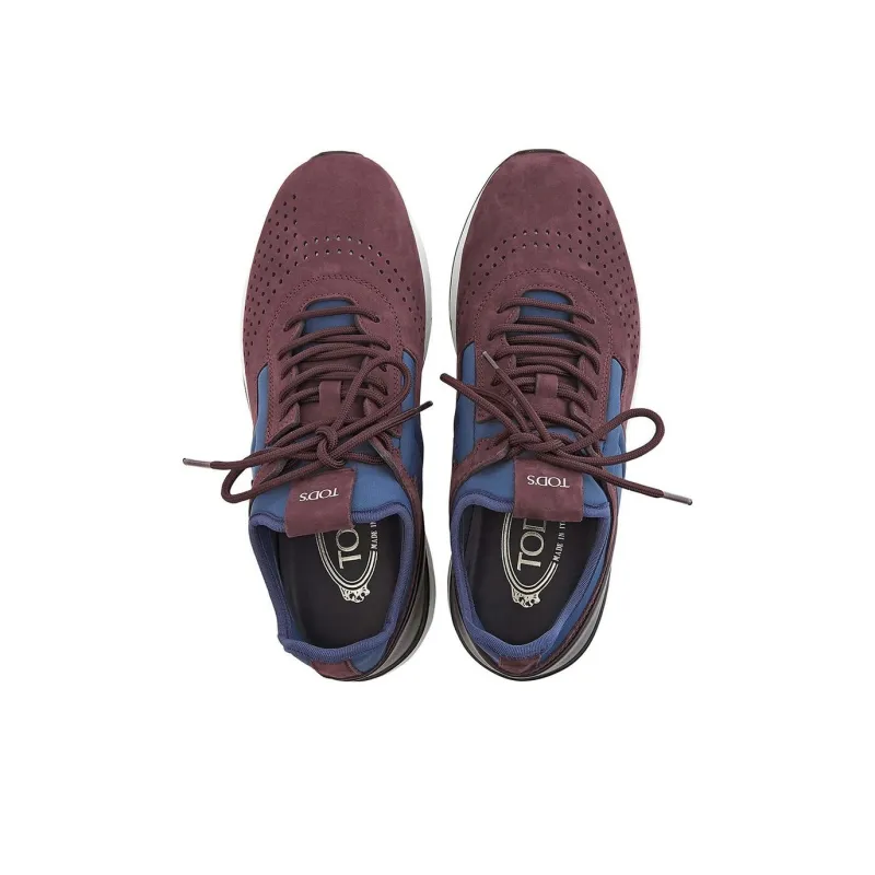 TOD'S Low Top Casual Shoes Men's Red-2