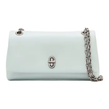 MARC JACOBS Leather Shoulder Bag, Wallet Women's Cloud Blue
