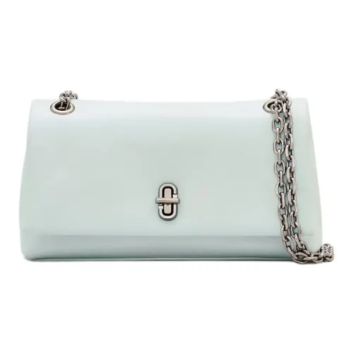 MARC JACOBS Leather Shoulder Bag, Wallet Women's Cloud Blue
