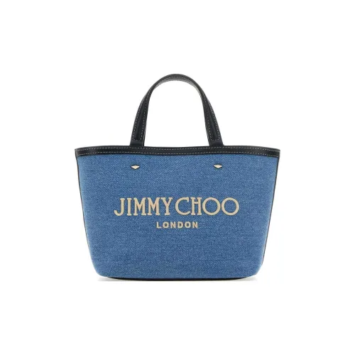 Jimmy Choo Mini Marli Denim Tote Bag