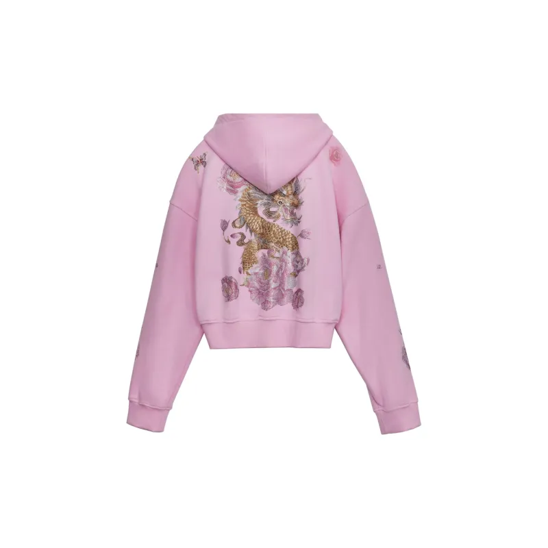 TCH Cropped Coats Women's Pink-1