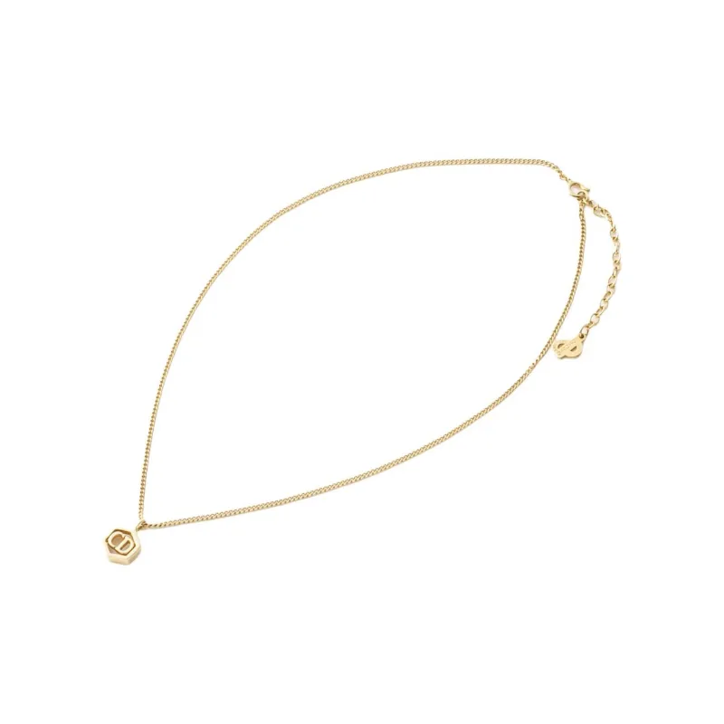 DIOR Gold-Plated Necklaces Women's Gold-1