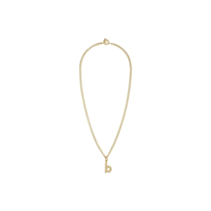 Roxanne Assoulin The Puffy Initial Necklace-1