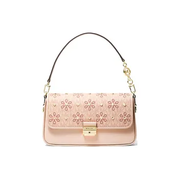 MICHAEL KORS Bradshaw Leather Shoulder Bag Crossbody Bag Shoulder Bag Women's Ballet Pink