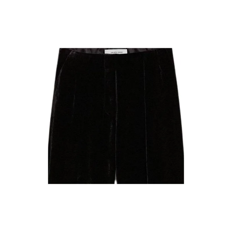 Golden Goose Straight Leg Velvet Trousers-5