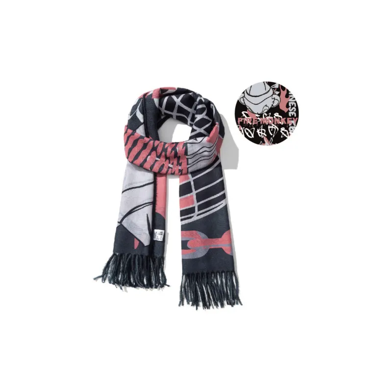 FireMonkey Knit Scarves Unisex-0
