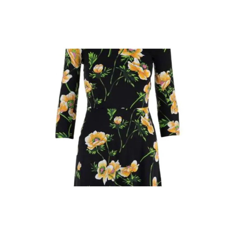 Balenciaga Floral Printed Midi Dress-1