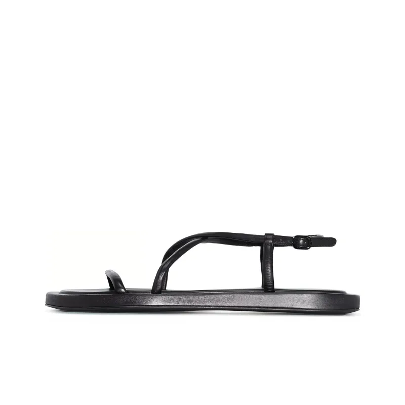 Alexander McQueen One Strap Sandals Women's Black-0